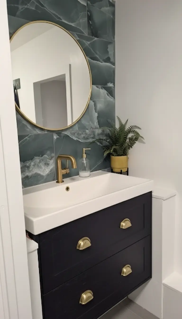 Sophisticated Marble & Gold